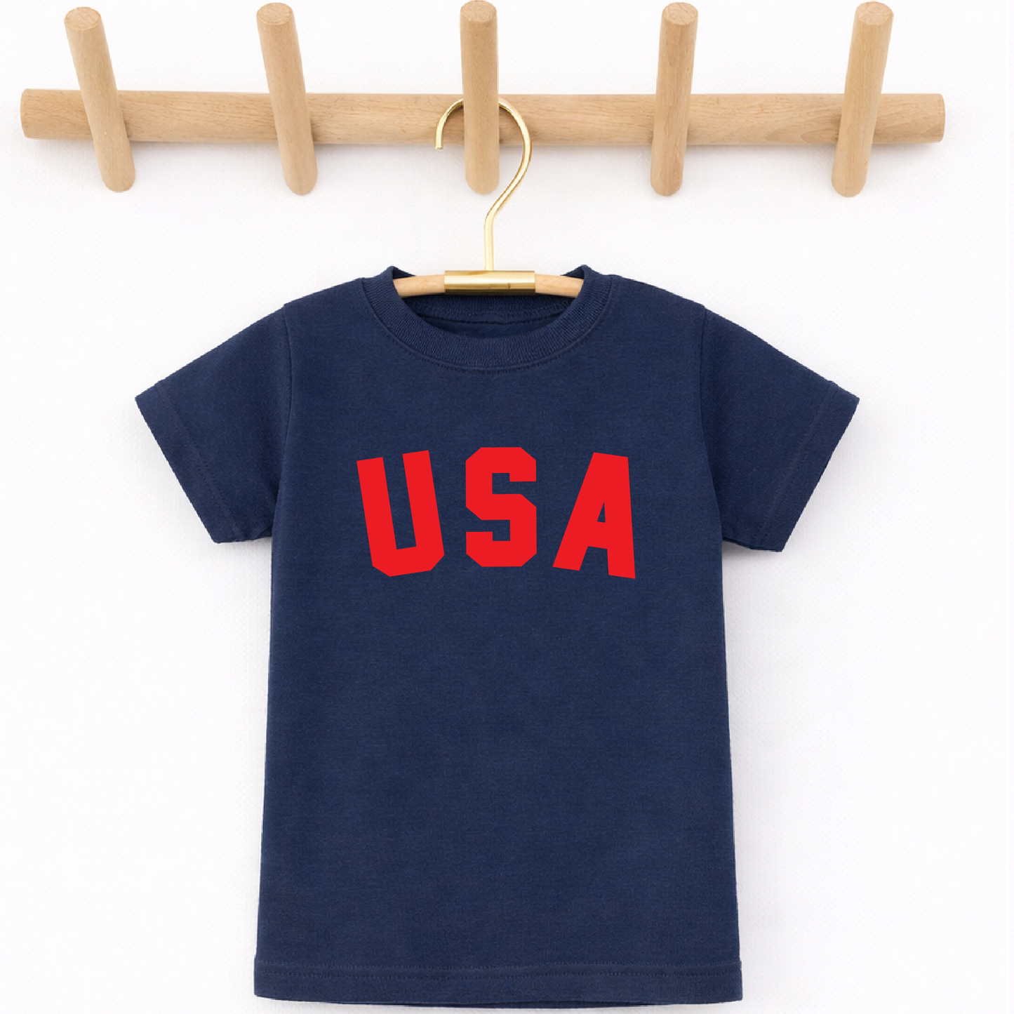 4th of July USA Patriotic Shirt for Kids