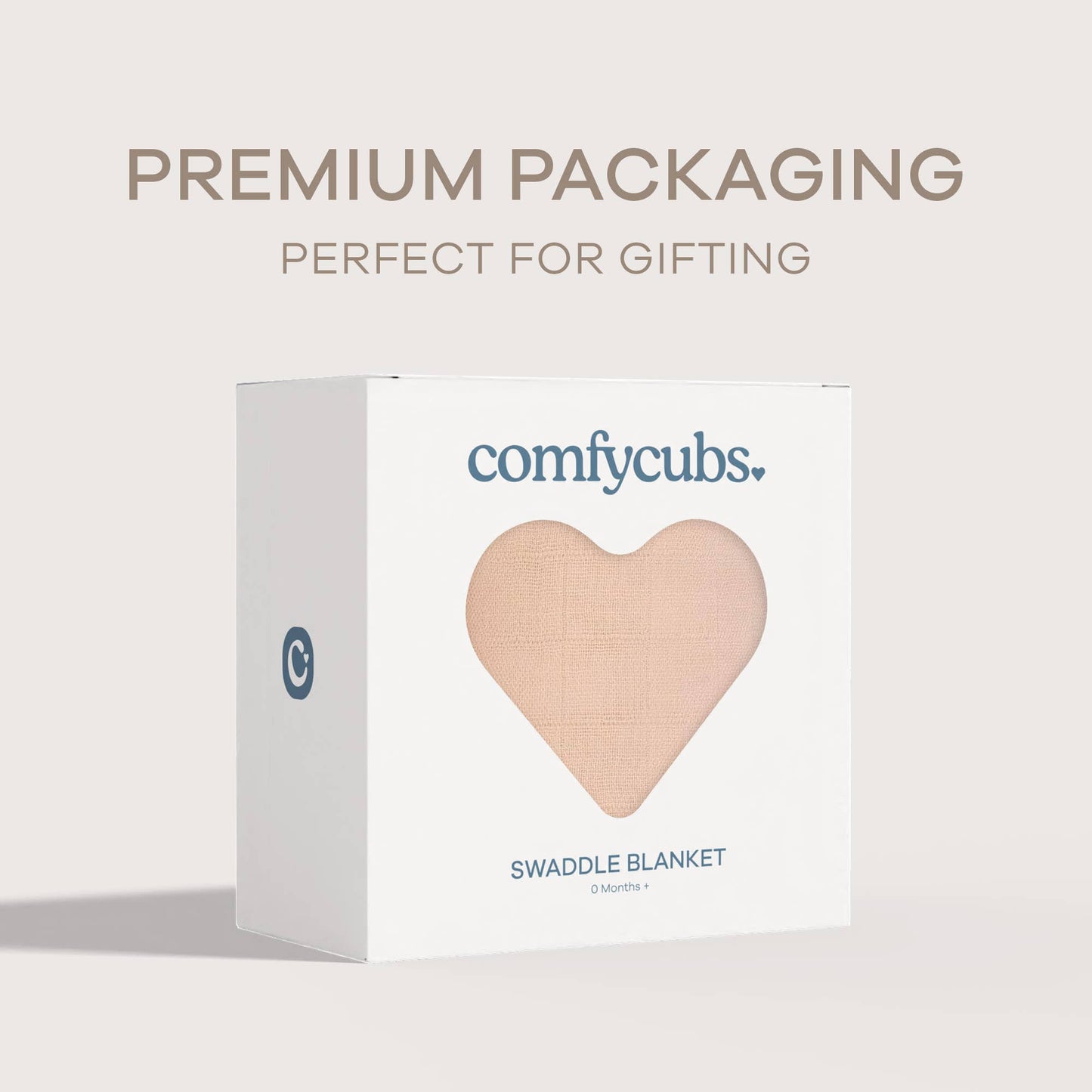 Baby Muslin Swaddle Blankets, Pack of 1 & 2 by Comfy Cubs