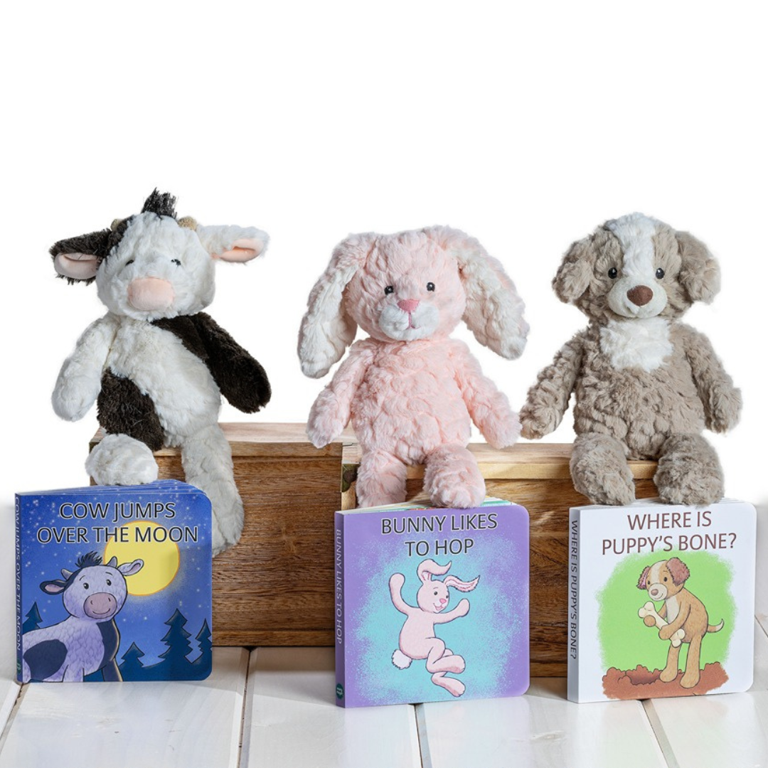 Bunny Likes to Hop Board Book