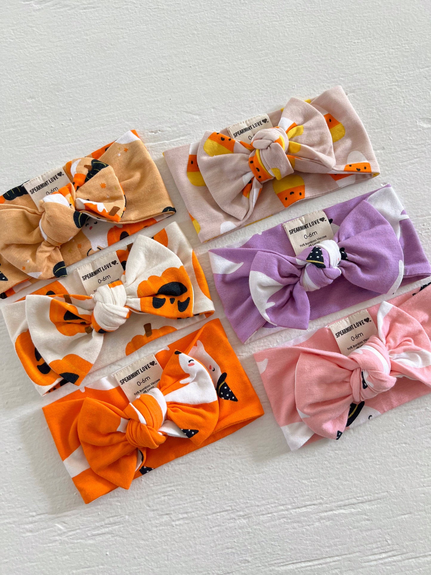Knot Bow, Candy Corn