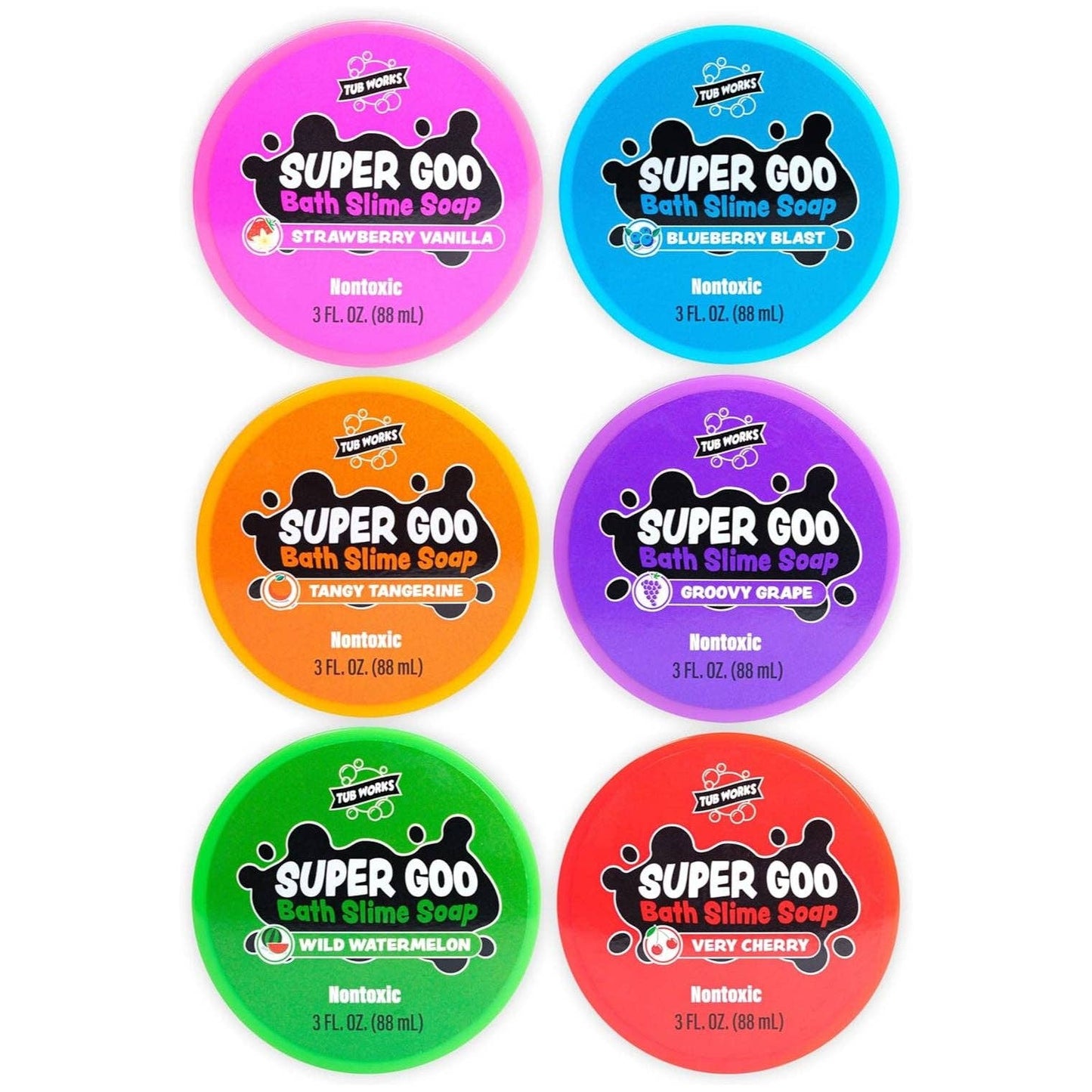 Tub Works® Super Goo Bath Slime™ Kids Soap Bath Toy