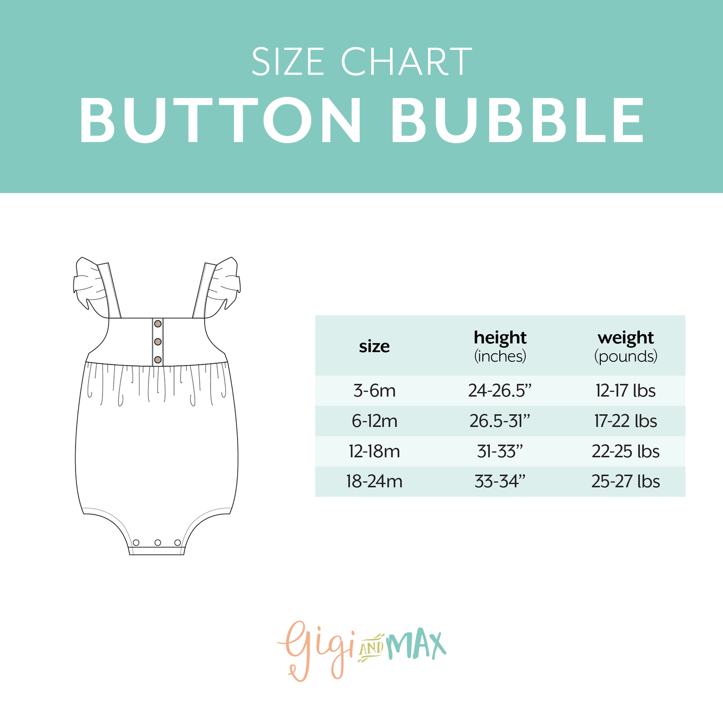 Cecelia Floral BUTTON BUBBLE Bamboo One Piece Baby Outfit