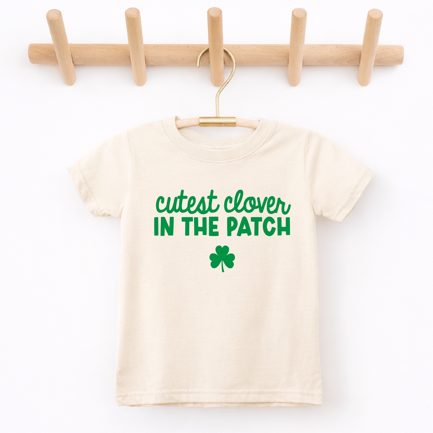 St. Patrick's Day Cutest Clover Baby Bodysuit or Tee