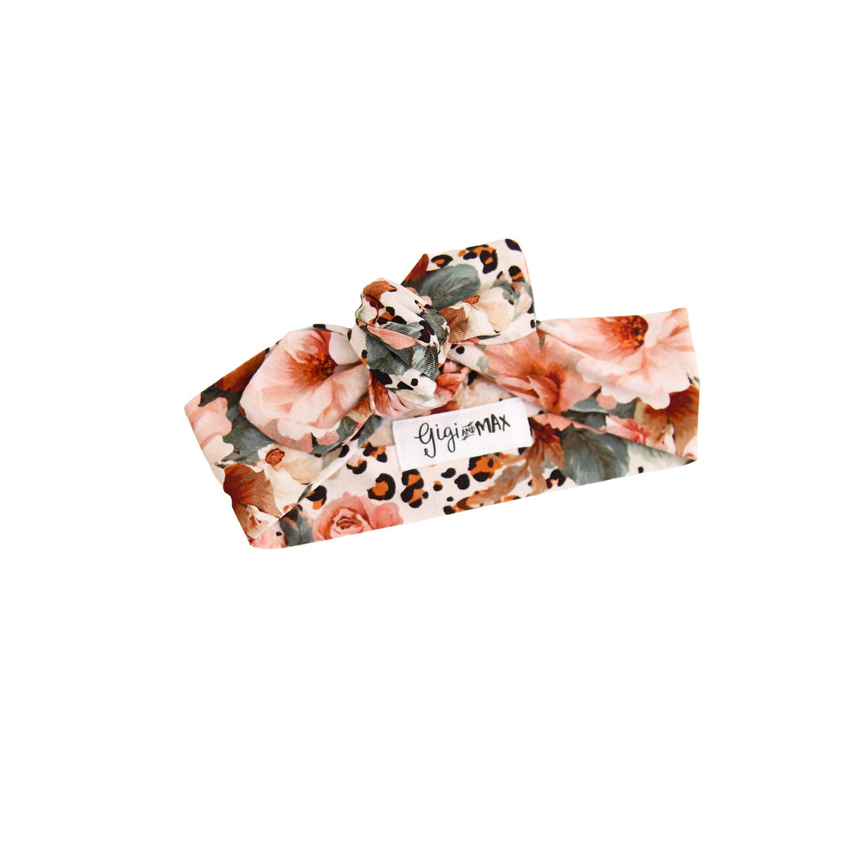Laura TOPKNOT HEADBAND Baby Newborn Floral Hair Accessories