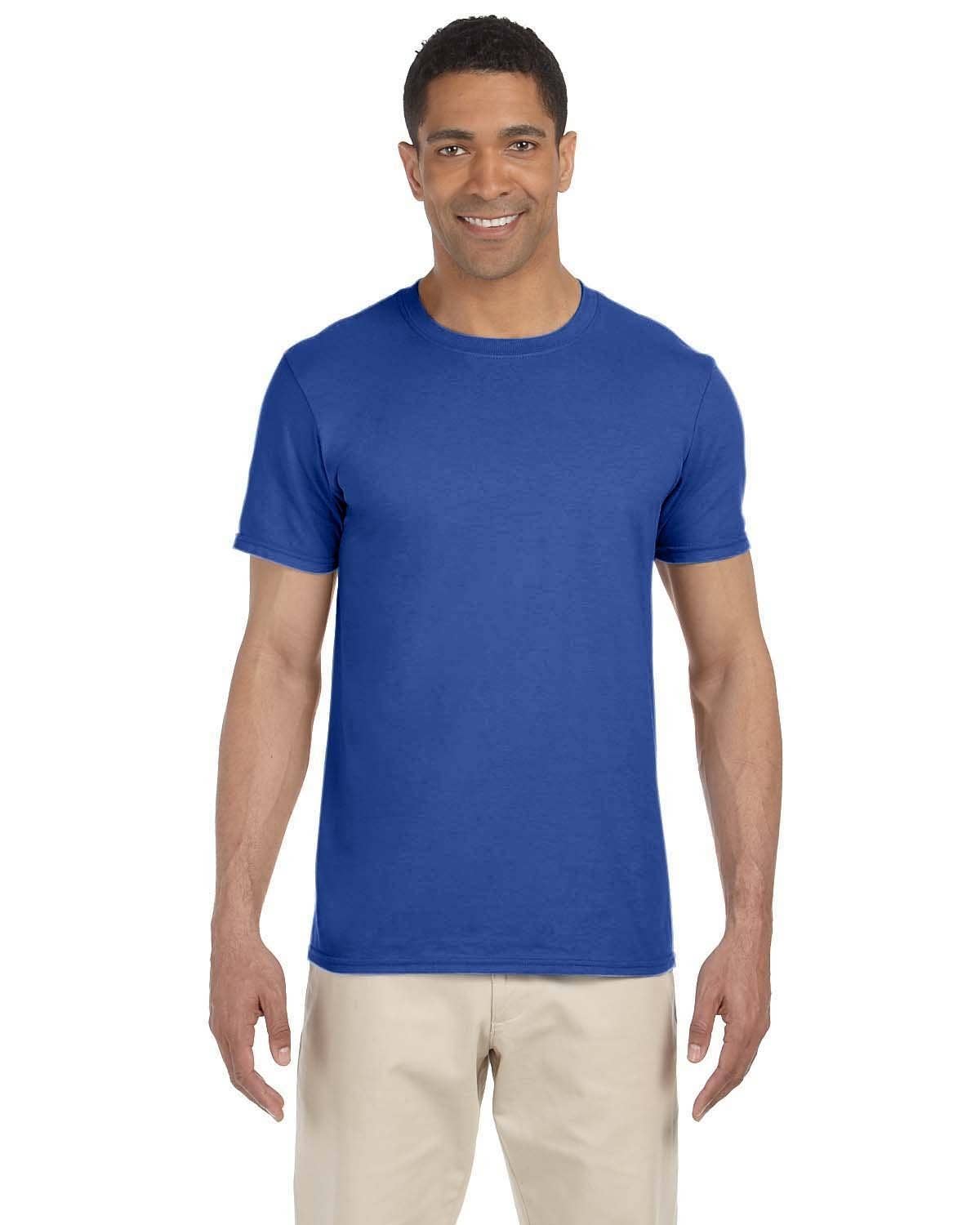 Gildan Softstyle Blank T-Shirt Adult 64000 Soft & Versatile