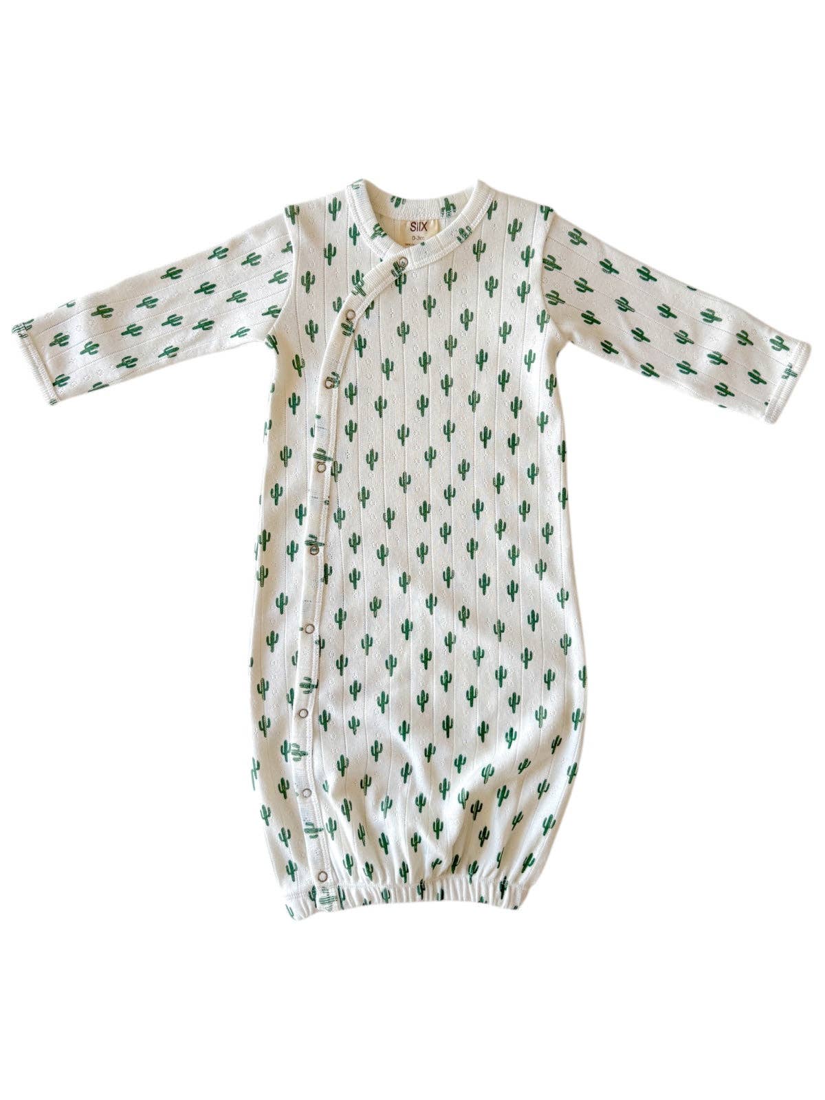 Cactus / Organic Pointelle Gown