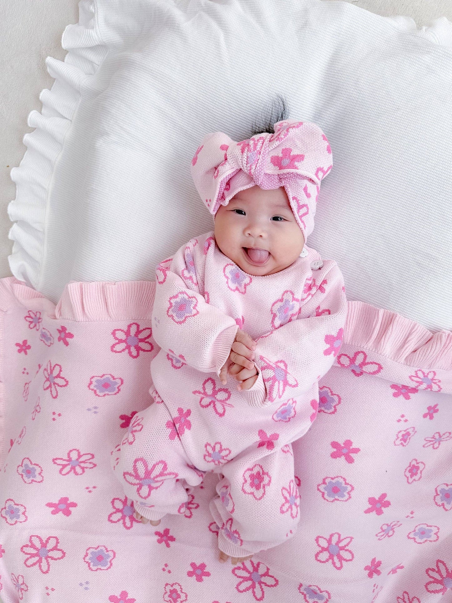 Wildflower Dreams Headband - Powder Pink