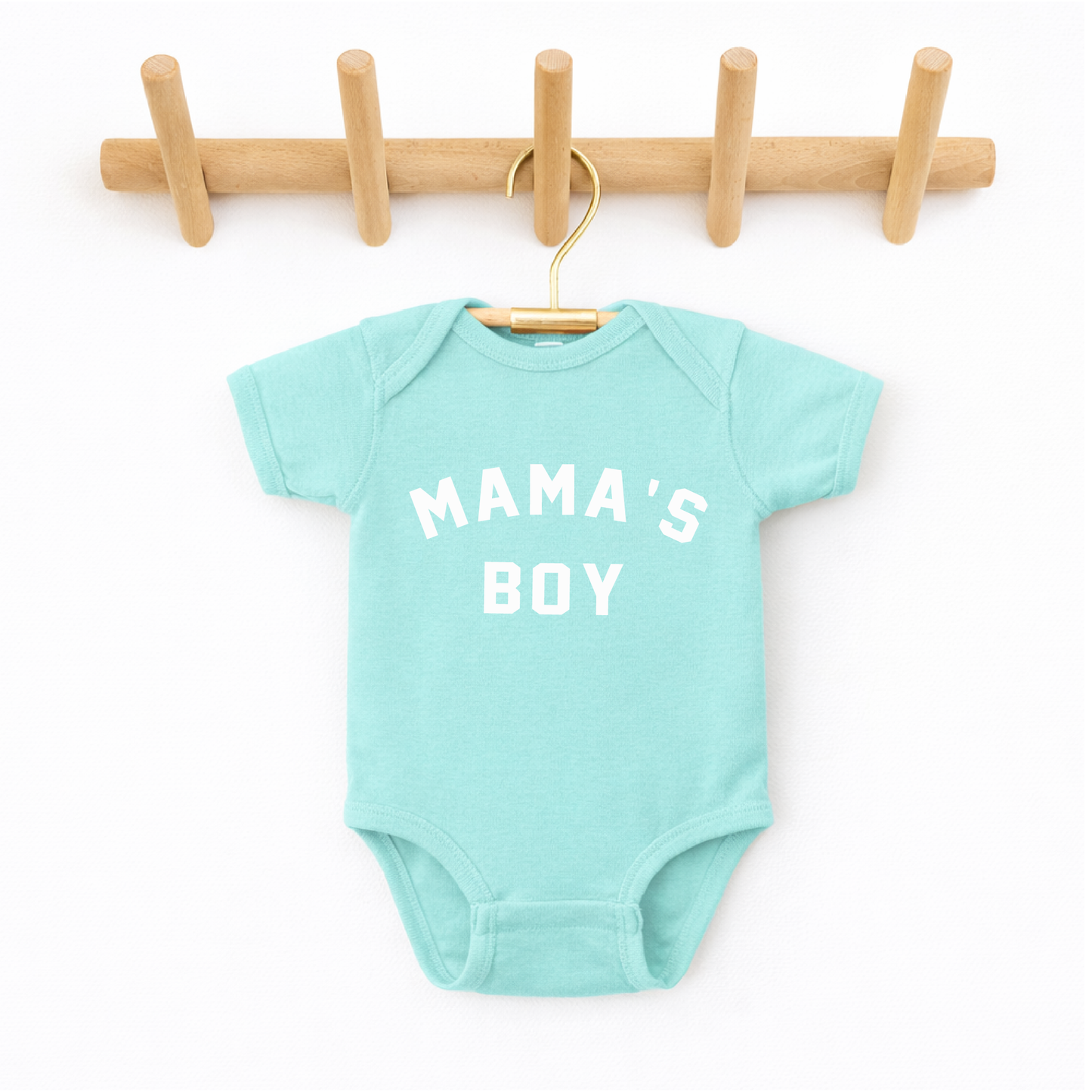 Mama's Boy Onesie, Baby Boy 1st Mother's Day