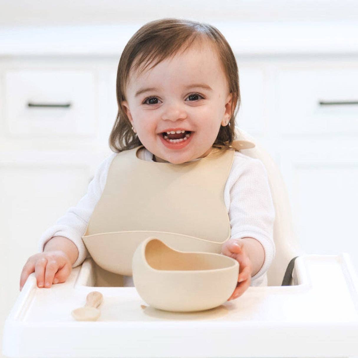 Silicone Bib - Dusty Teal