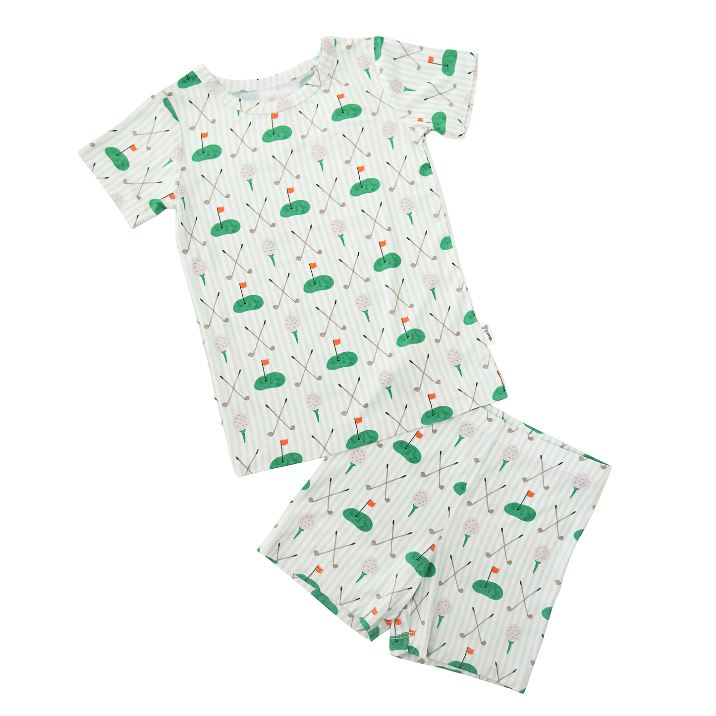 Scottie Golf TWO PIECE - SHORTS Golf Bamboo Lounge Set