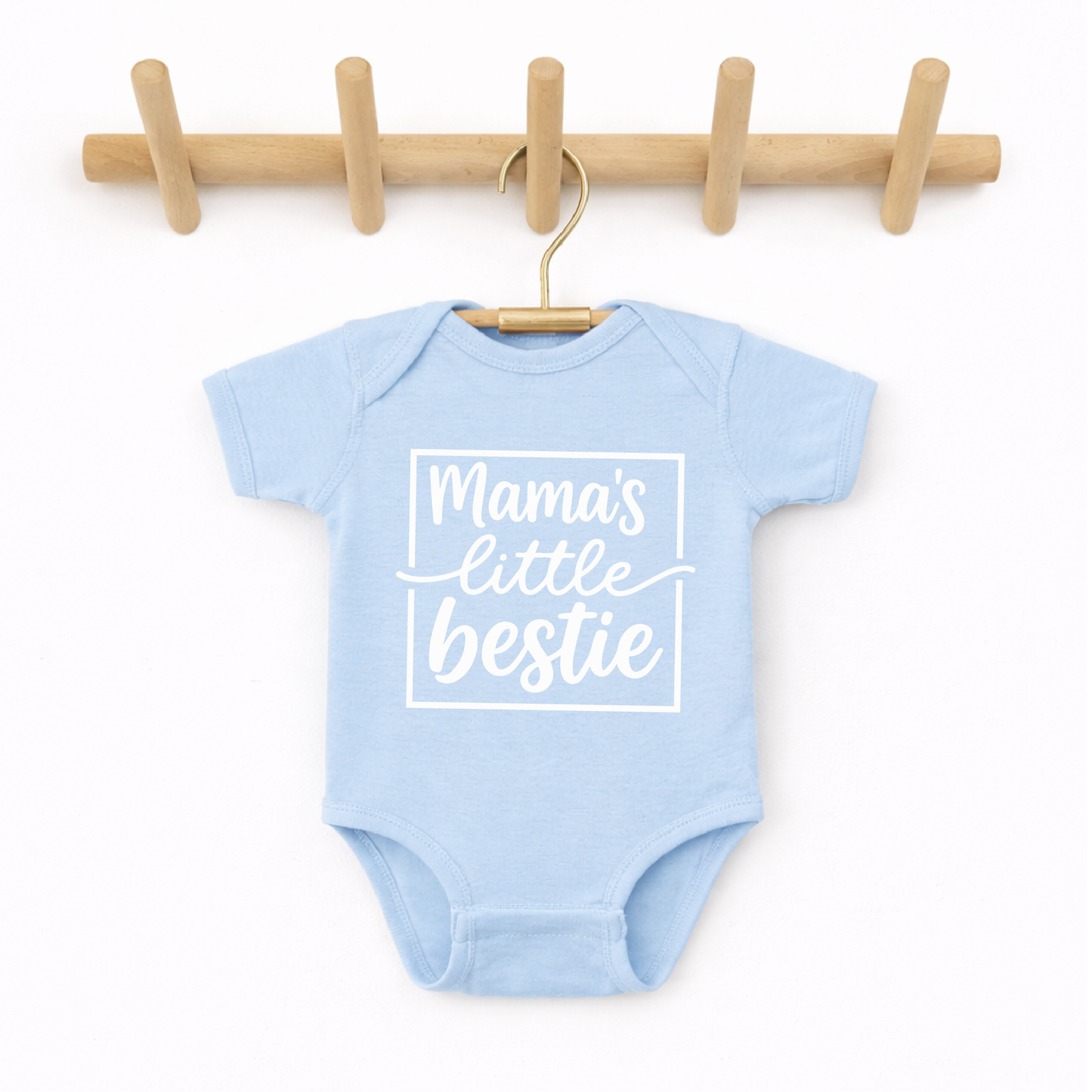 Mama's Little Bestie Baby Onesie, First Mother's Day Gift