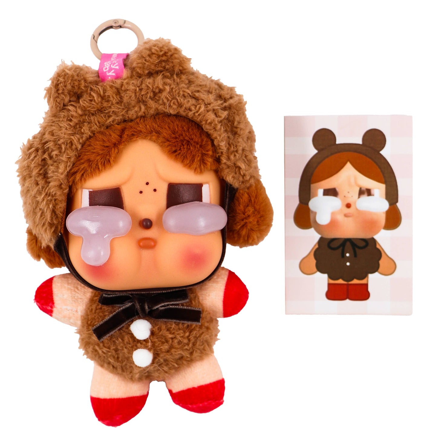 Crybaby Crying Again Series Blind Box Vinyl Doll Keychain