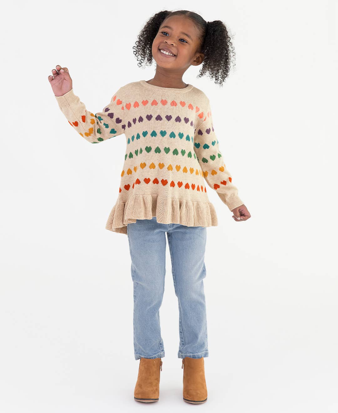 Girls Light Wash Skinny Jeans