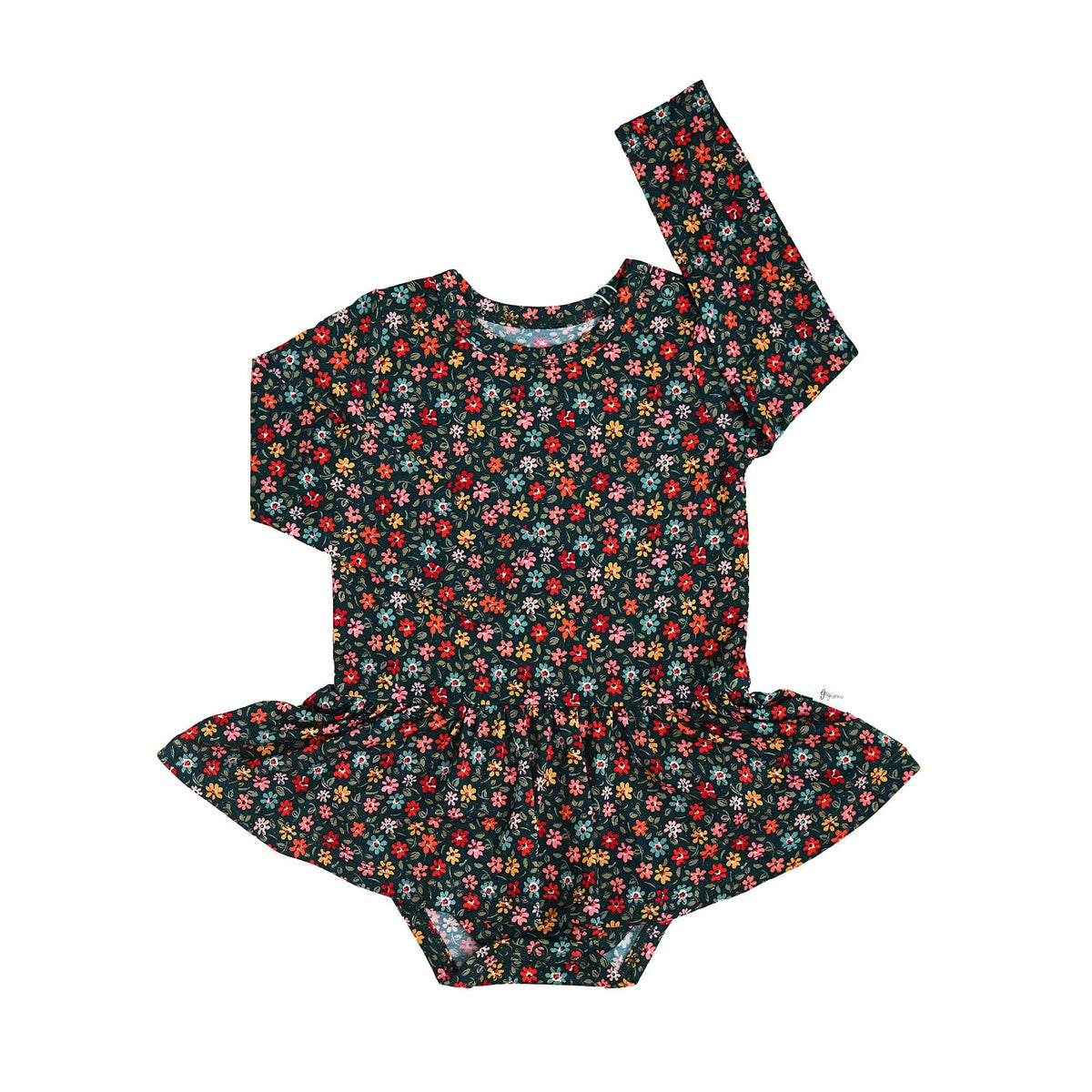 Isabelle TUTU Bamboo Floral Baby Clothing Dress Outfit