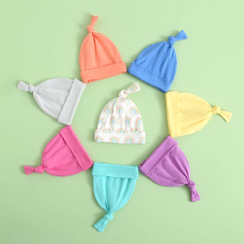 Tranquil Turquoise Beanie Hat I NICU Friendly I Preemie & Up