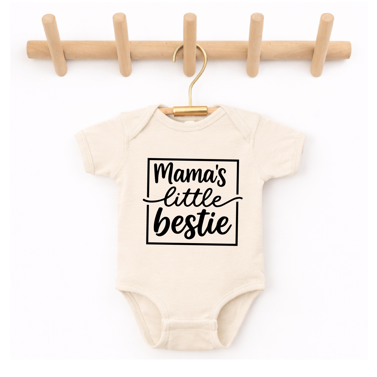 Mama's Little Bestie Baby Onesie, First Mother's Day Gift