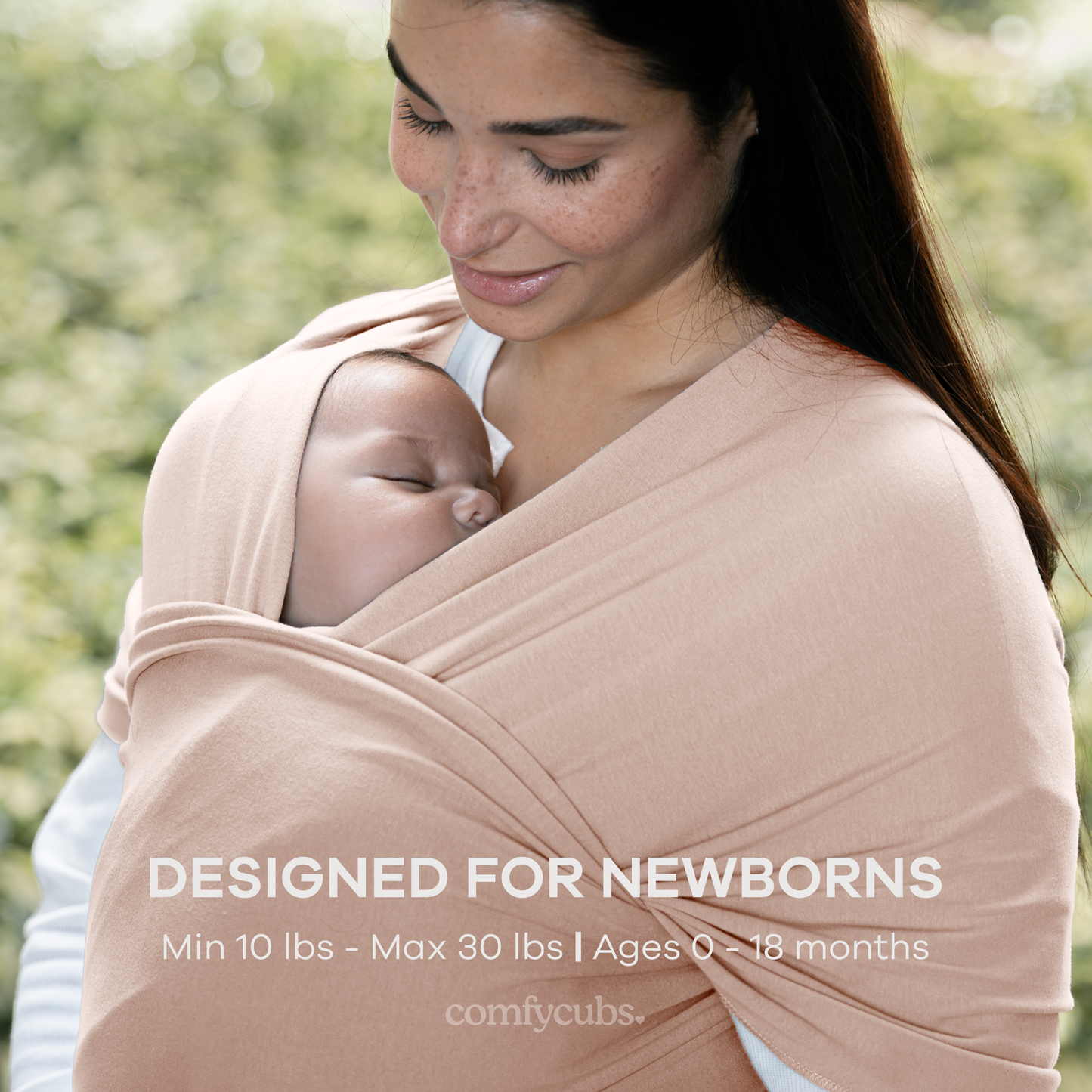 Baby Wrap Carrier by Comfy Cubs