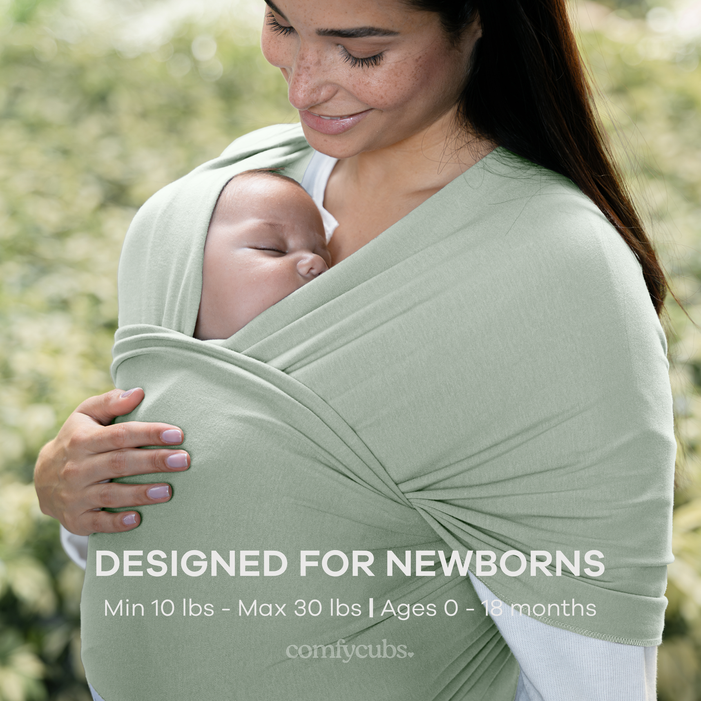 Baby Wrap Carrier by Comfy Cubs