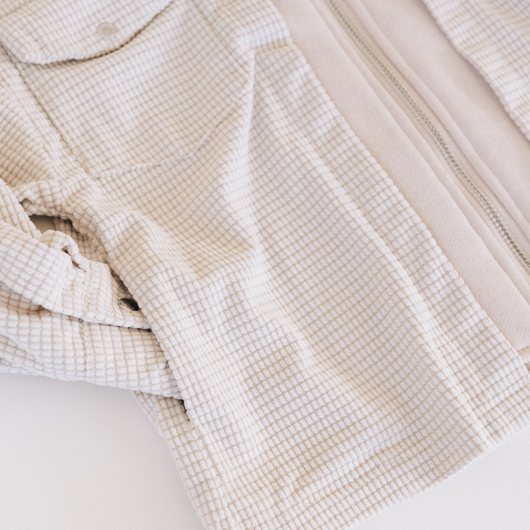 Textured Khaki Jacket - Infant