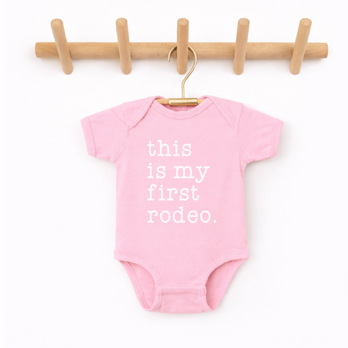 This is my First Rodeo, Western Baby Bodysuit