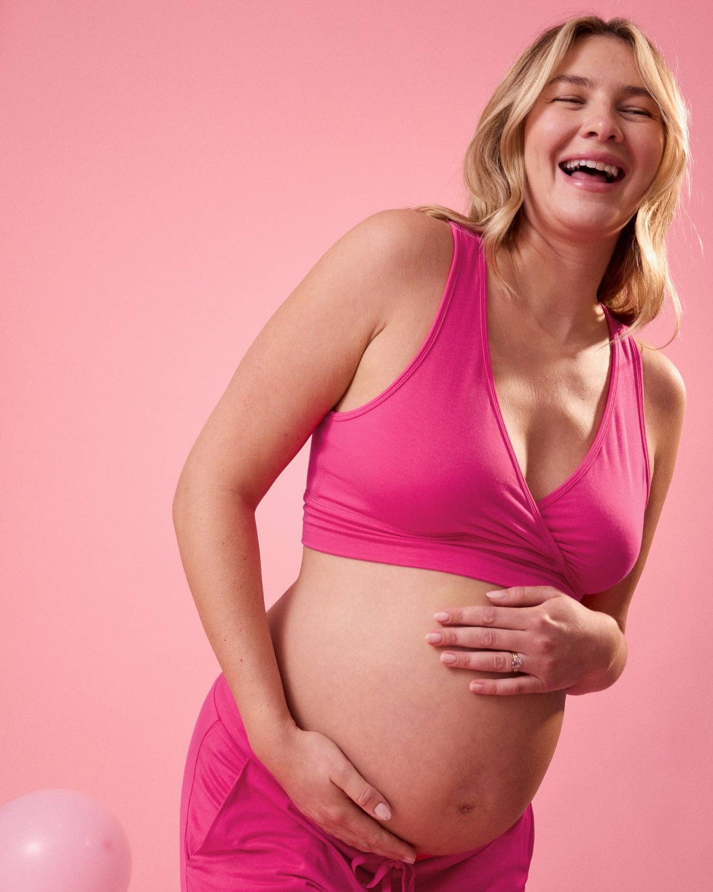 Birthday Colors: French Terry Racerback Nursing & Sleep Bra
