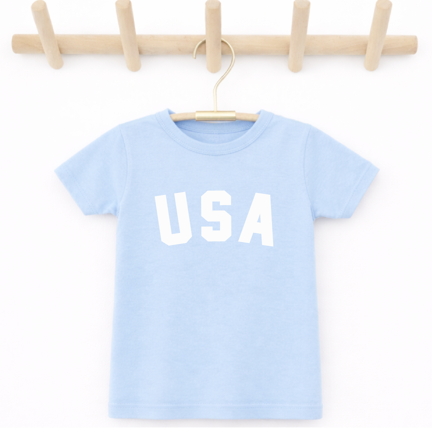 4th of July USA Patriotic Shirt for Kids