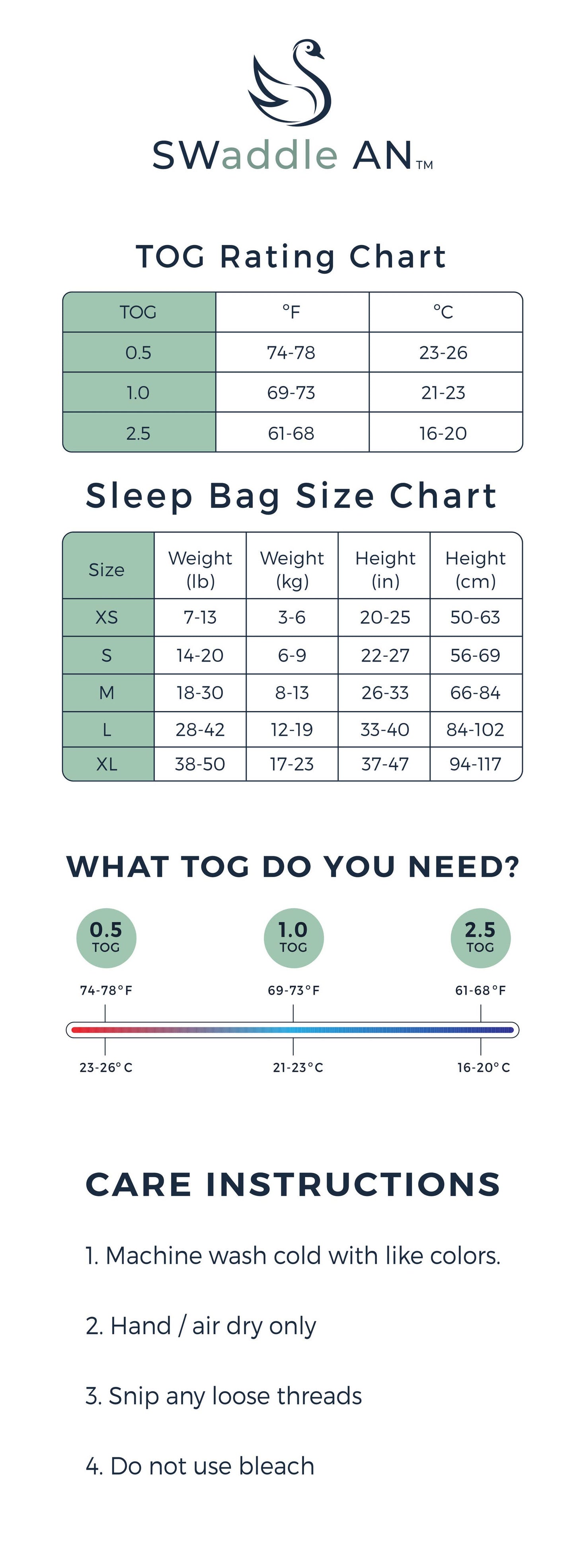 Sleep Bag - Core Collections - Bamboo Sleep Sack
