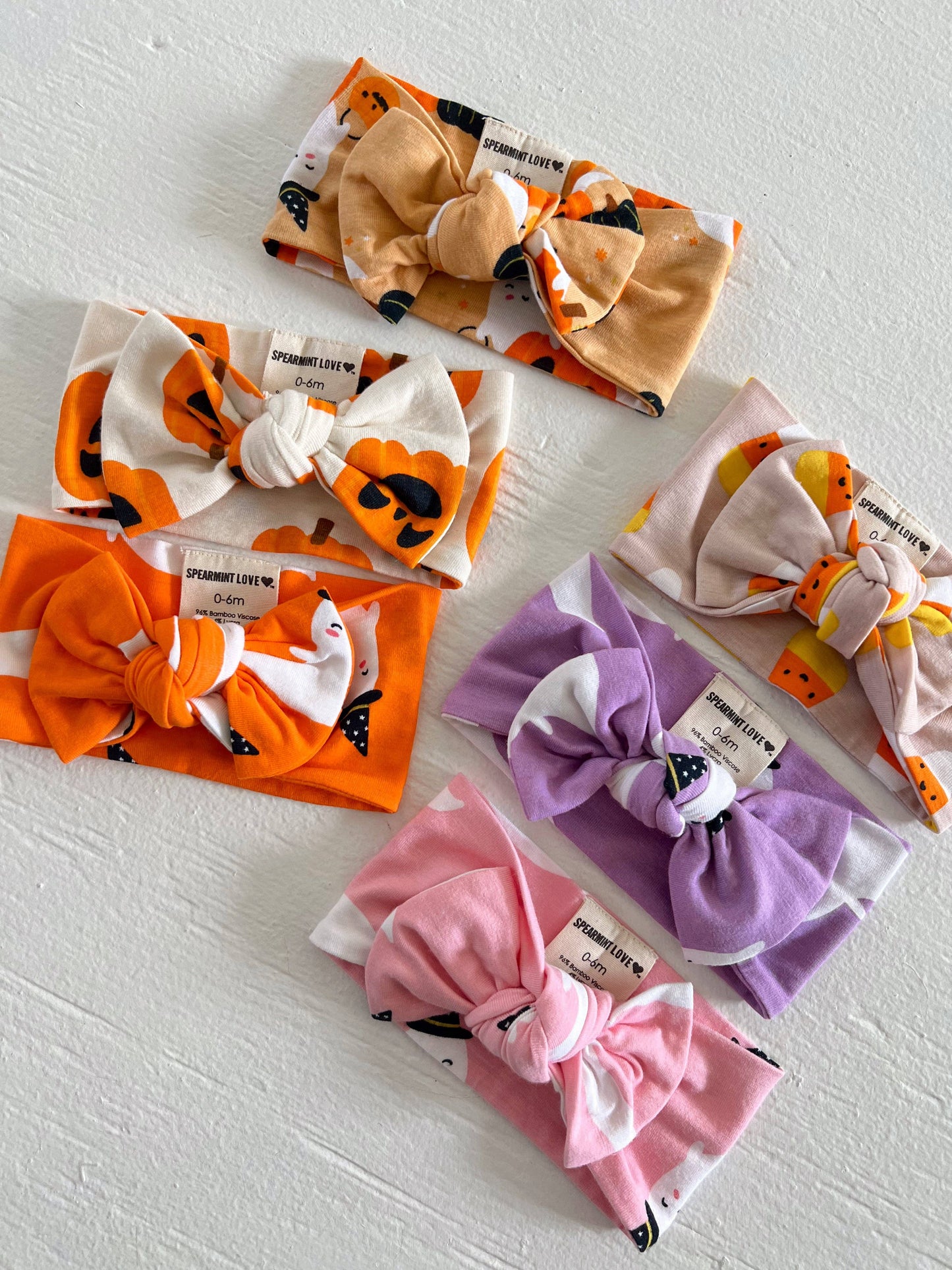 Knot Bow, Candy Corn