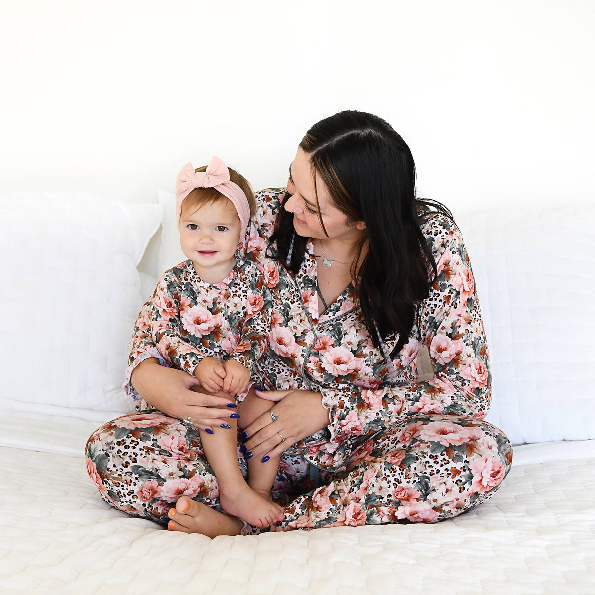 Laura TUTU Bamboo Floral Baby Clothing Dress Outfit