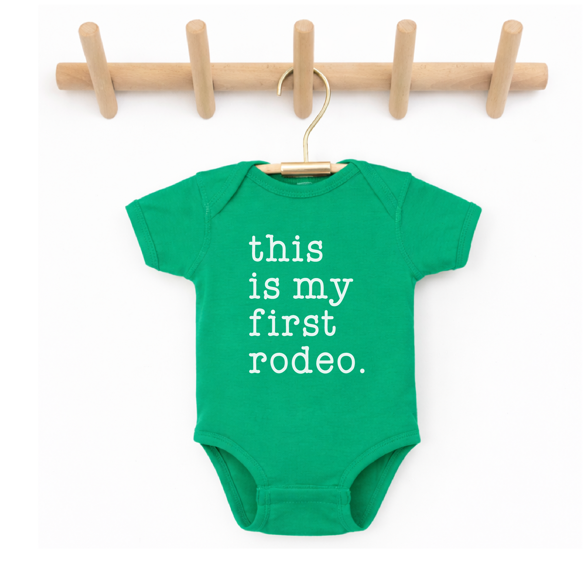 This is my First Rodeo, Western Baby Bodysuit