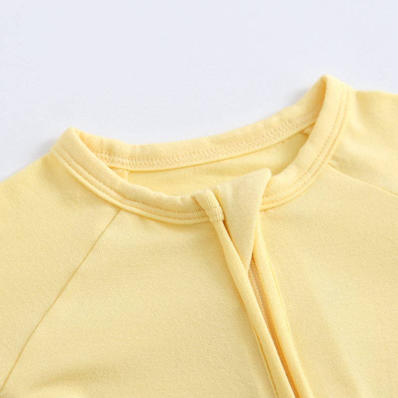 Happy Yellow Convertible Romper Sleep & Play Going Home Gift
