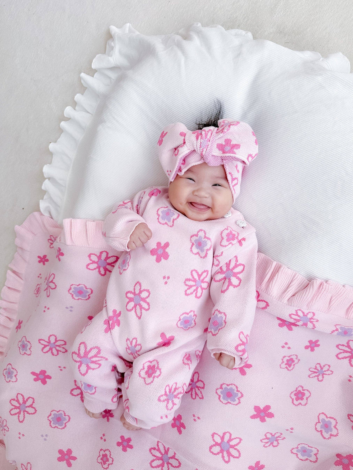 Wildflower Dreams Jumpsuit - Powder Pink