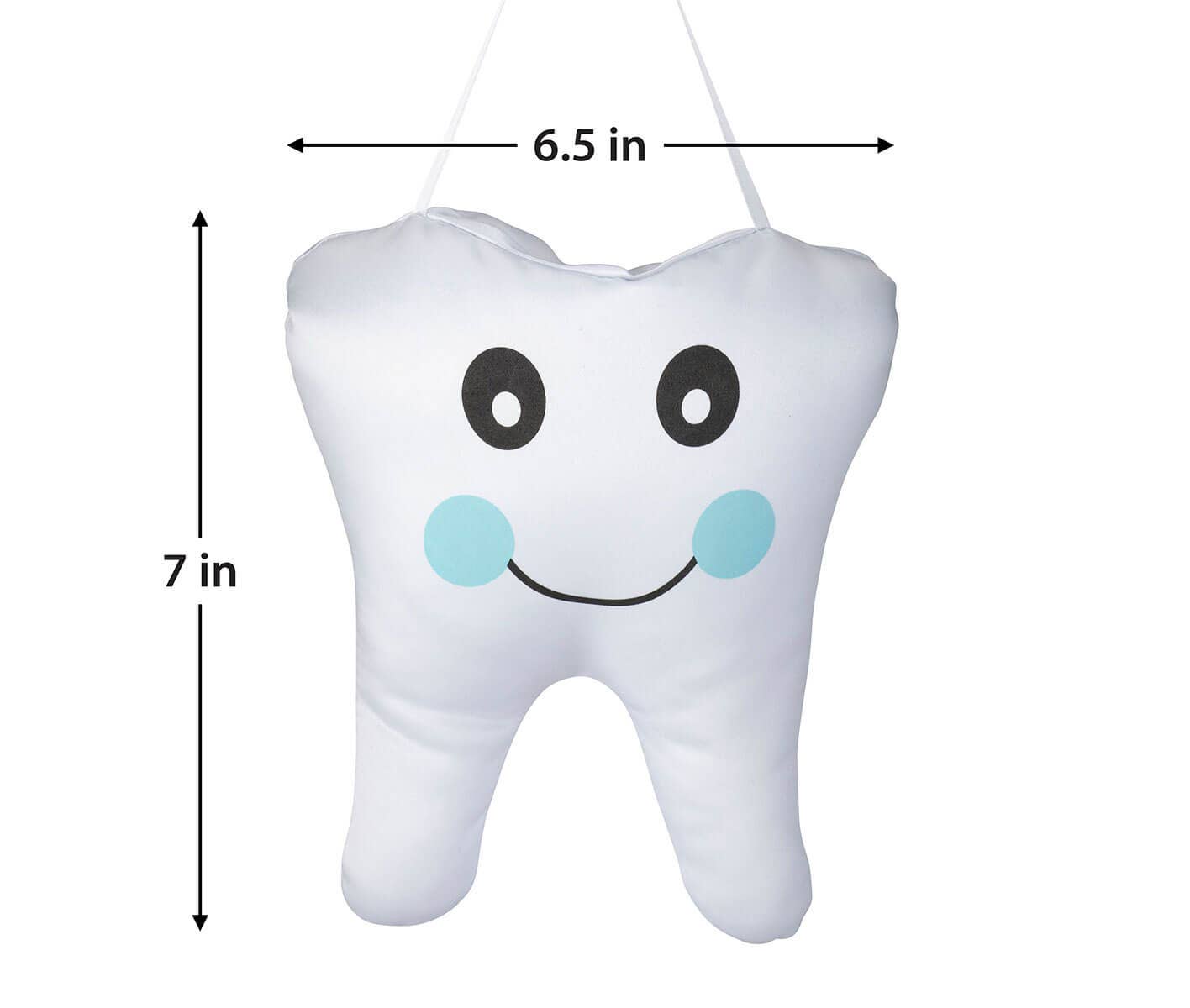 Blue Tooth Fairy Hanging Pillow