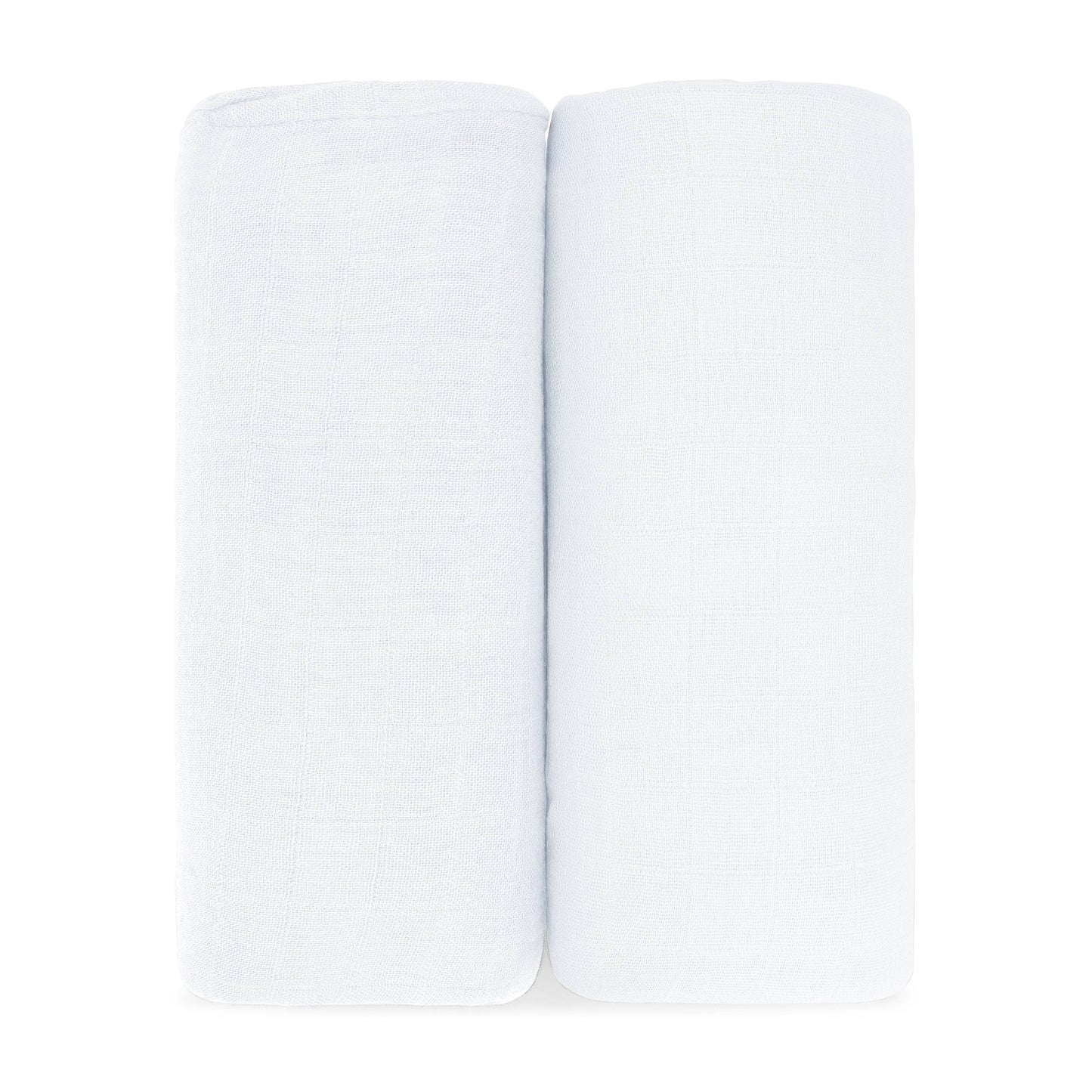 Baby Muslin Swaddle Blankets,  Pack of 1 & 2 by Comfy Cubs