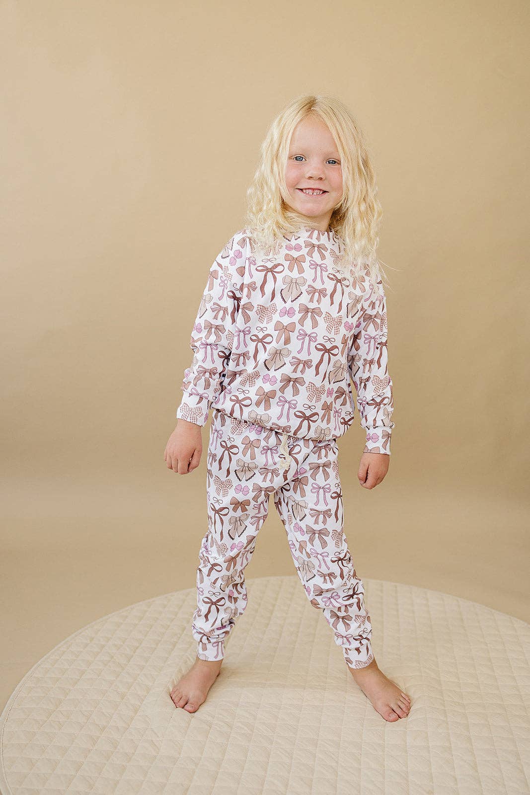 Jogger Set | Mocha Bows