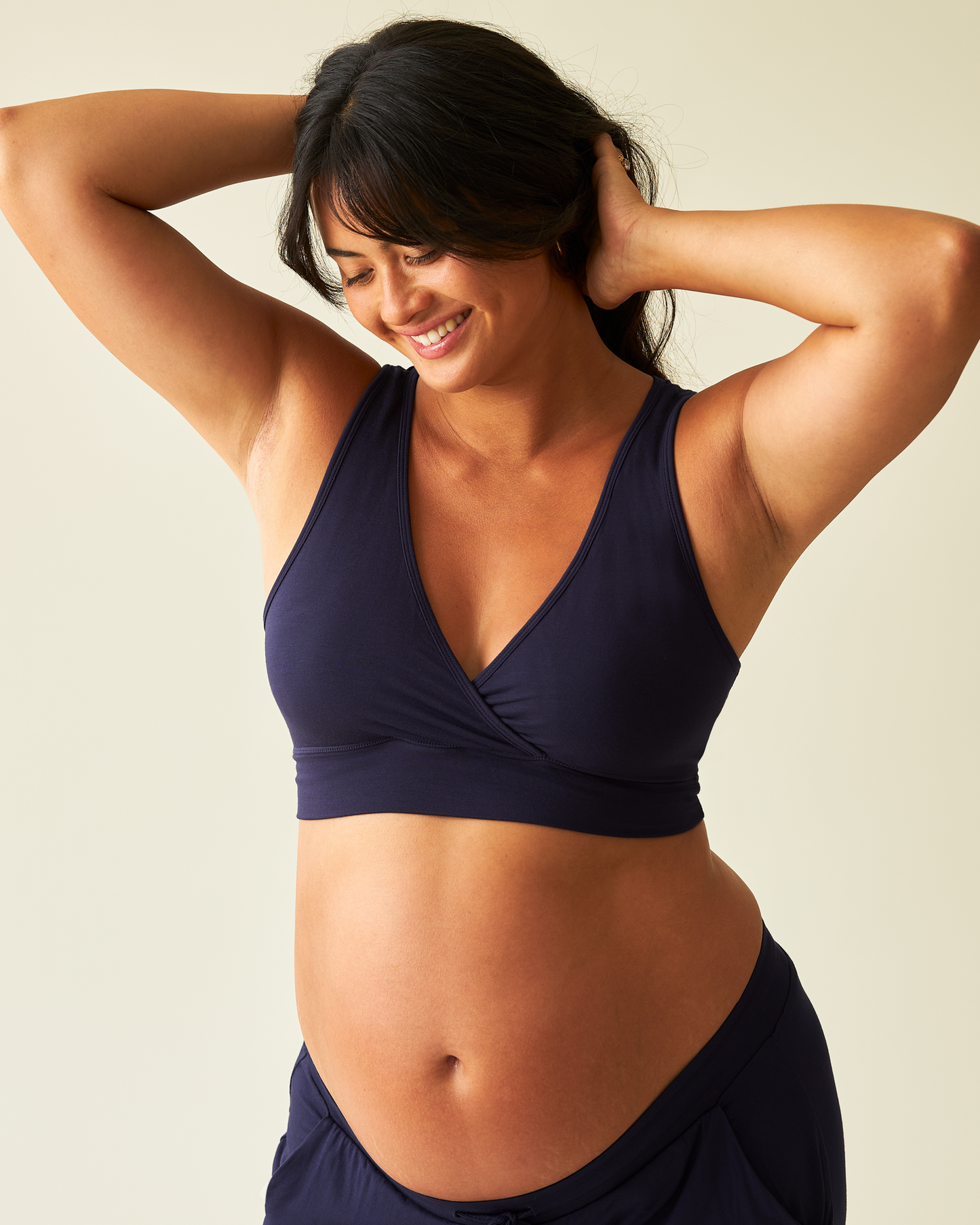 French Terry Racerback Nursing & Maternity Sleep Bra