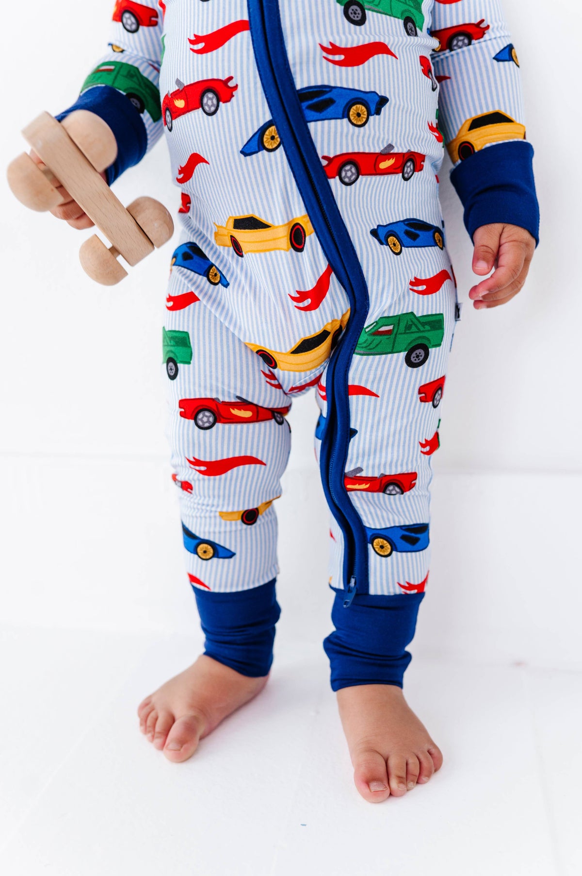 Racing Stripes Convertible Footies