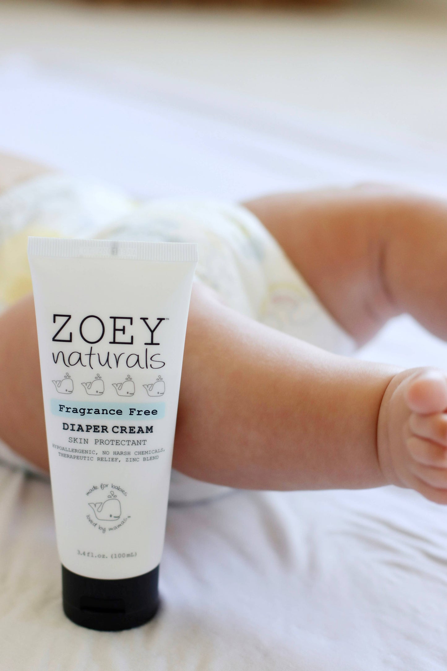 Fragrance-Free Diaper Cream - 3.4oz