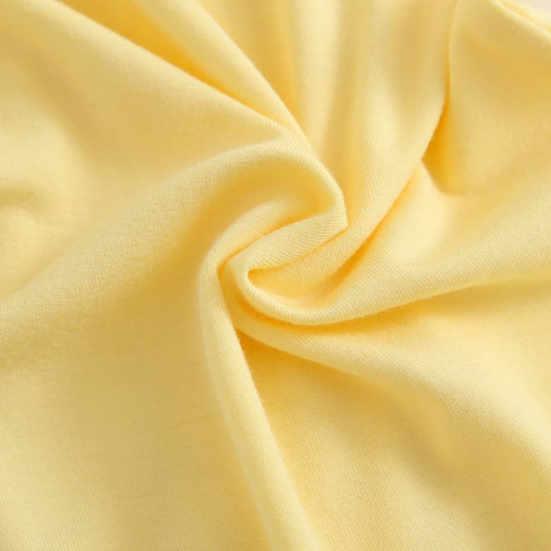 Happy Yellow Bow Headband I Infant Newborn Girl Bow