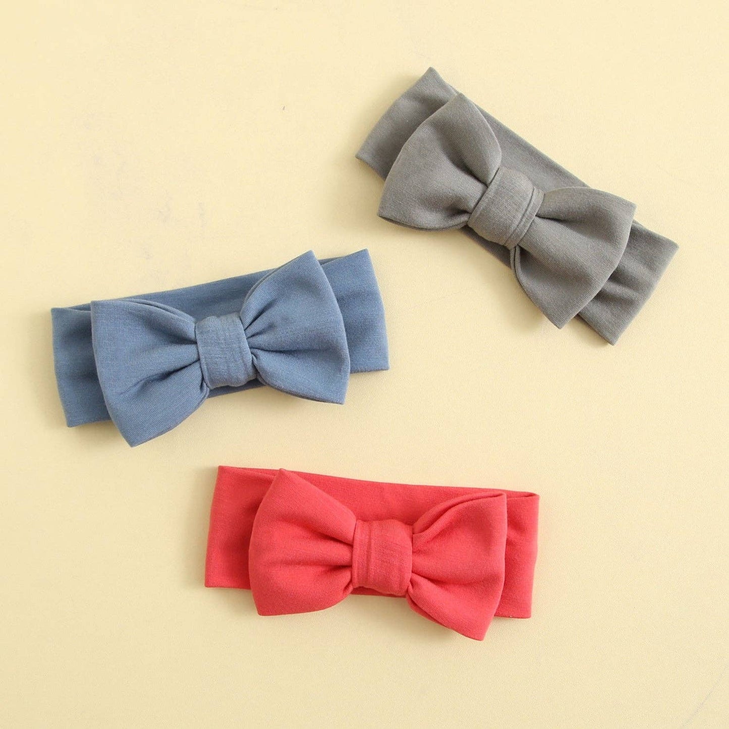 Berry Bow Headband I Infant Newborn Girl Bow Red