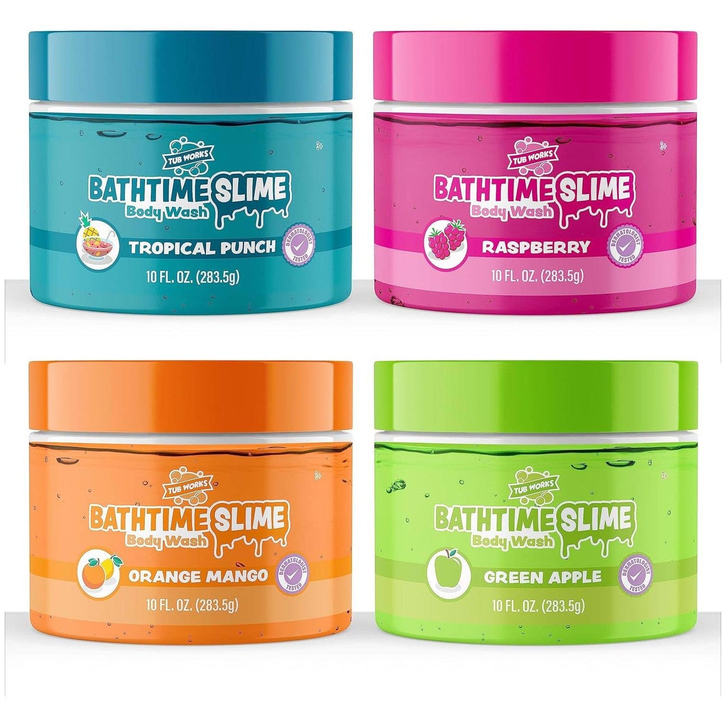 Tub Works® Bath Slime Kids Body Wash, Limited Edition Colors