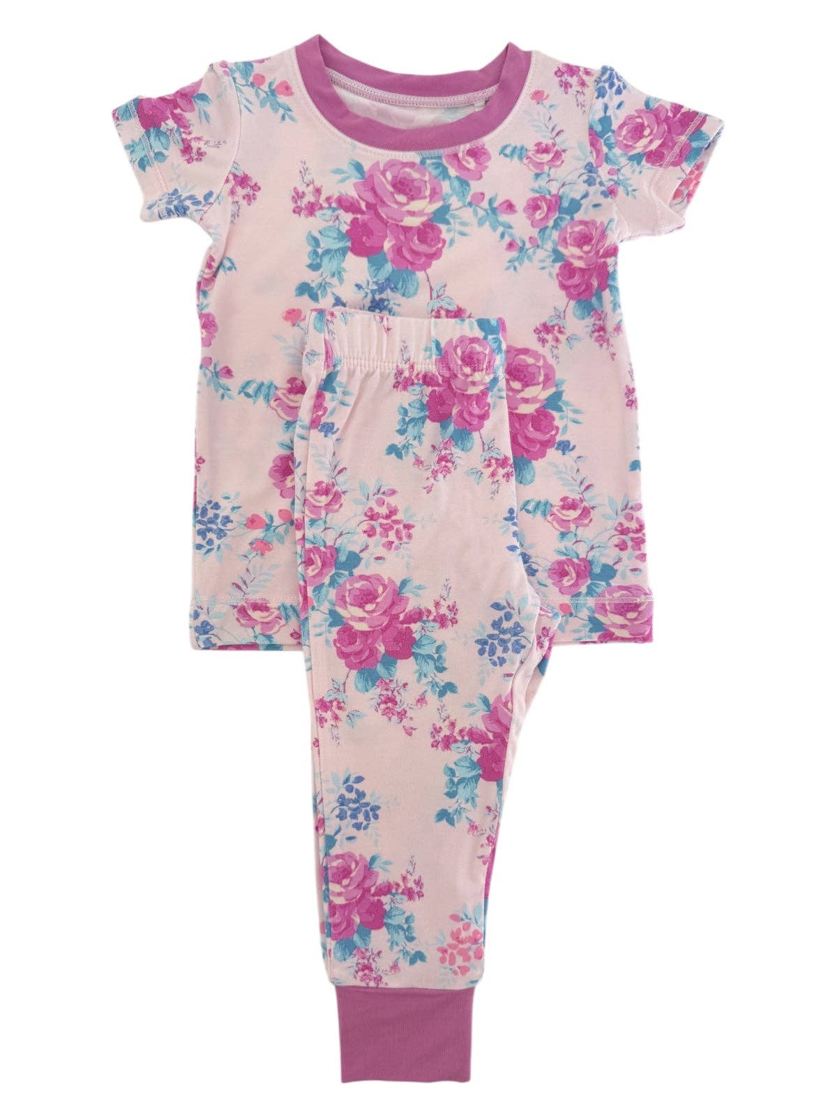 Short Sleeve 2-Piece Lounge Set, Garden Secrets