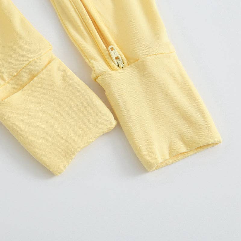 Happy Yellow Convertible Romper Sleep & Play Going Home Gift