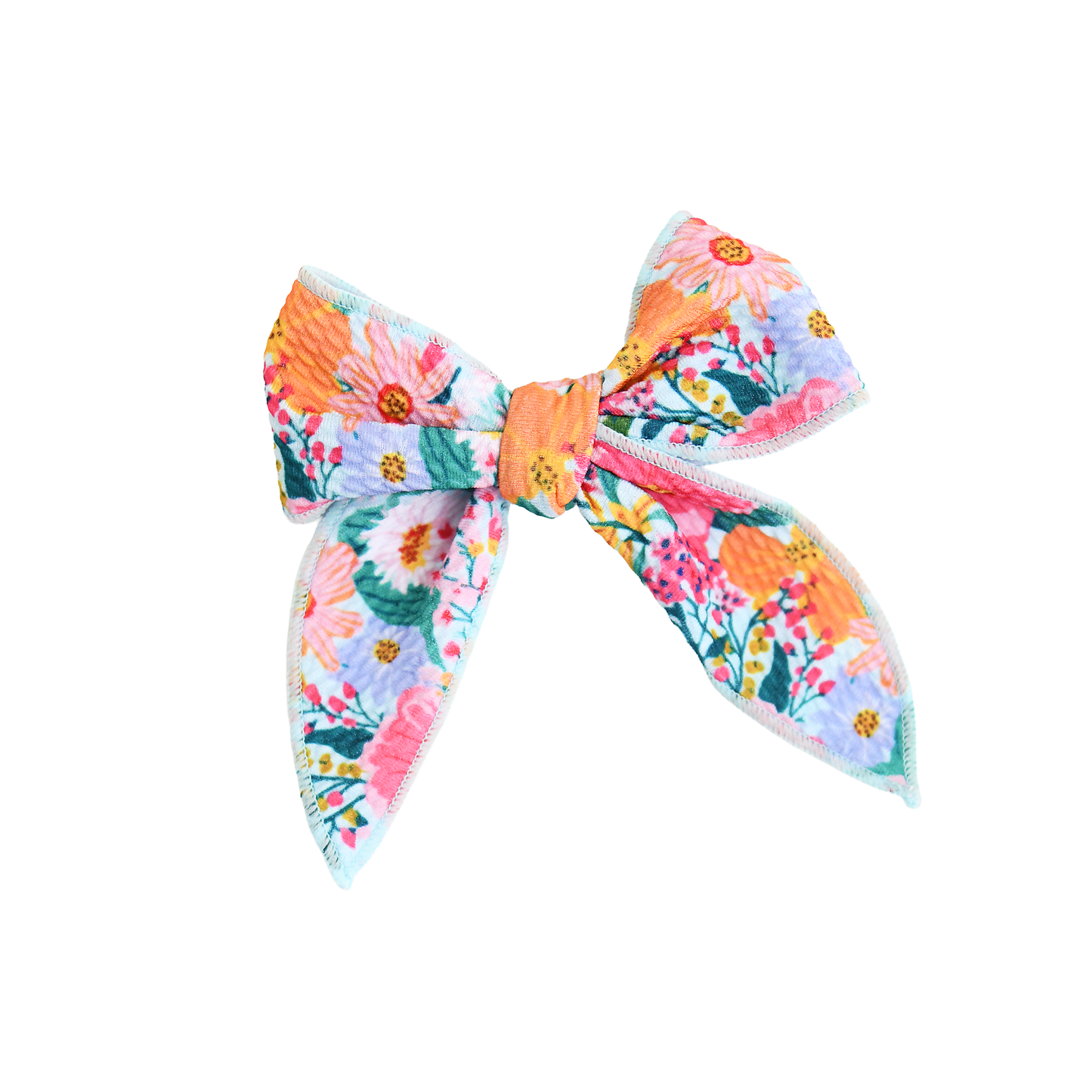 Cecelia Floral CLIP BOW Toddler Hair Accessories