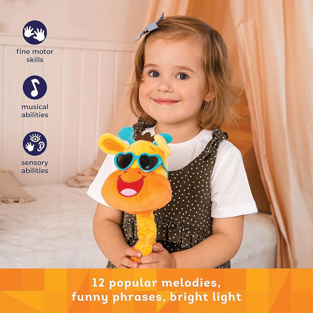 Dancing Musical Plush Giraffe Paul