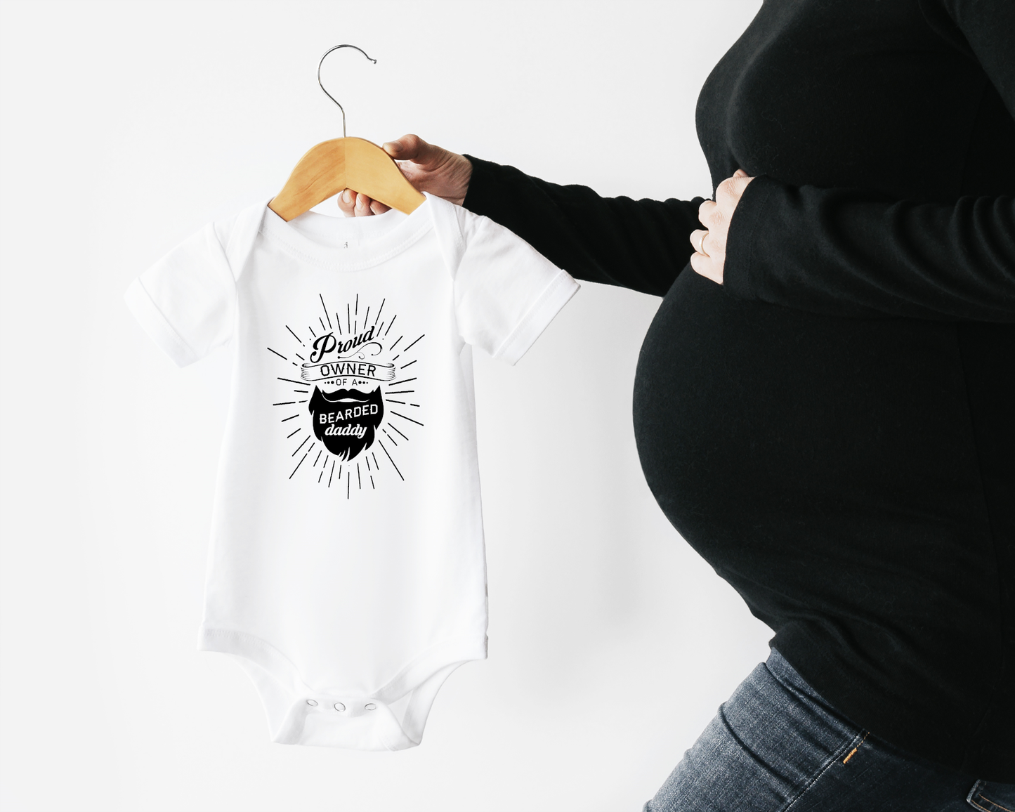 Proud Owner of a Bearded Daddy Baby  Onesie