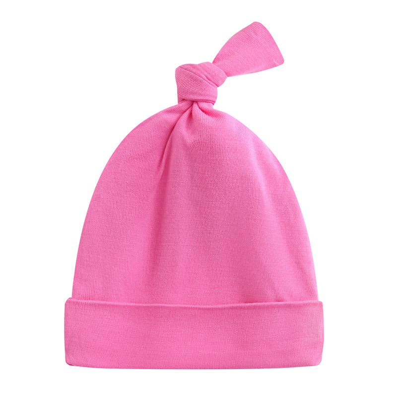 Perfectly Pink Beanie Hat I NICU Friendly I Preemie & Up