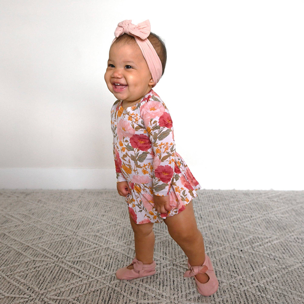 Felicity TUTU Bamboo Floral Baby Clothing Dress Outfit