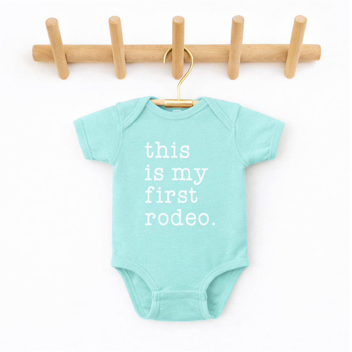 This is my First Rodeo, Western Baby Bodysuit