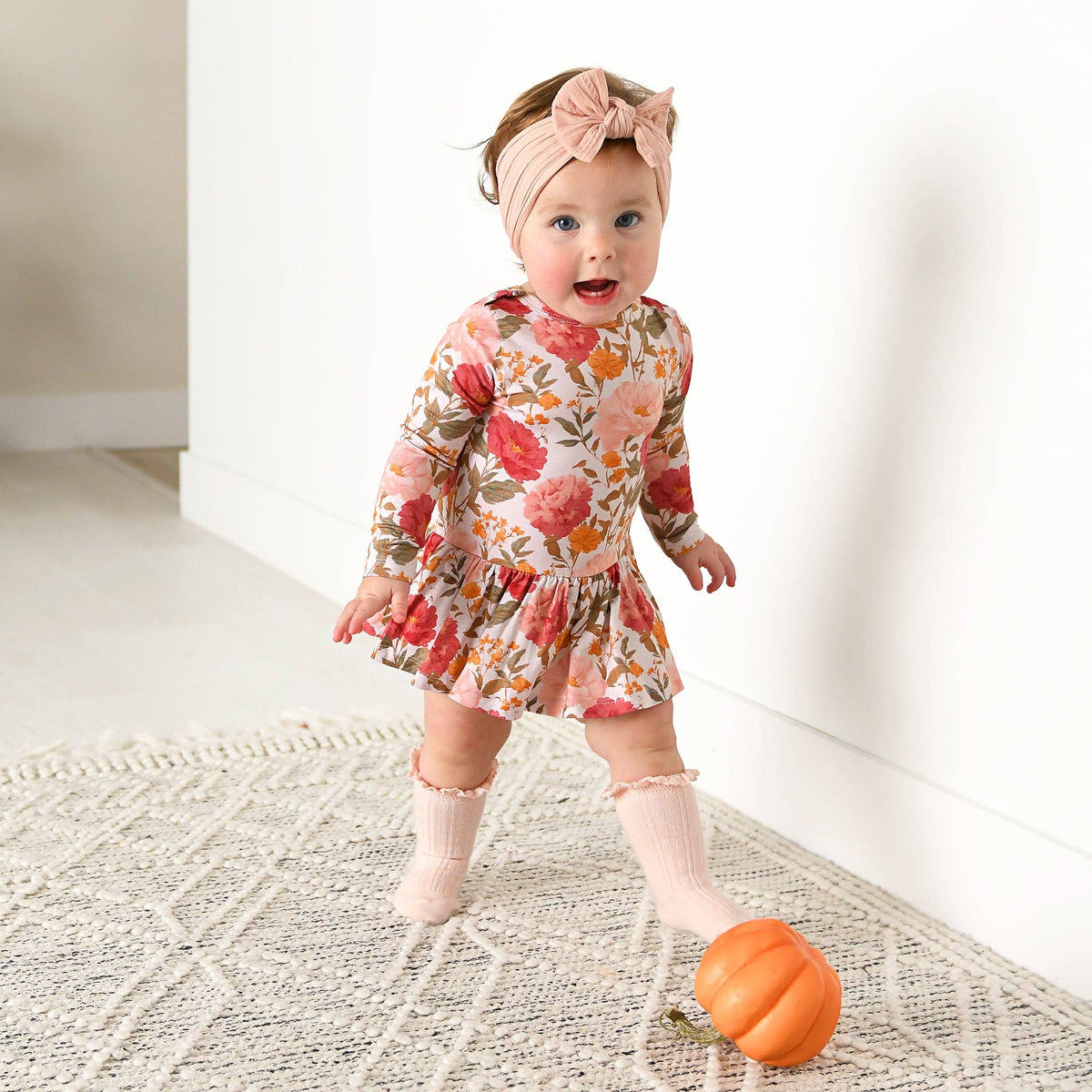 Felicity TUTU Bamboo Floral Baby Clothing Dress Outfit